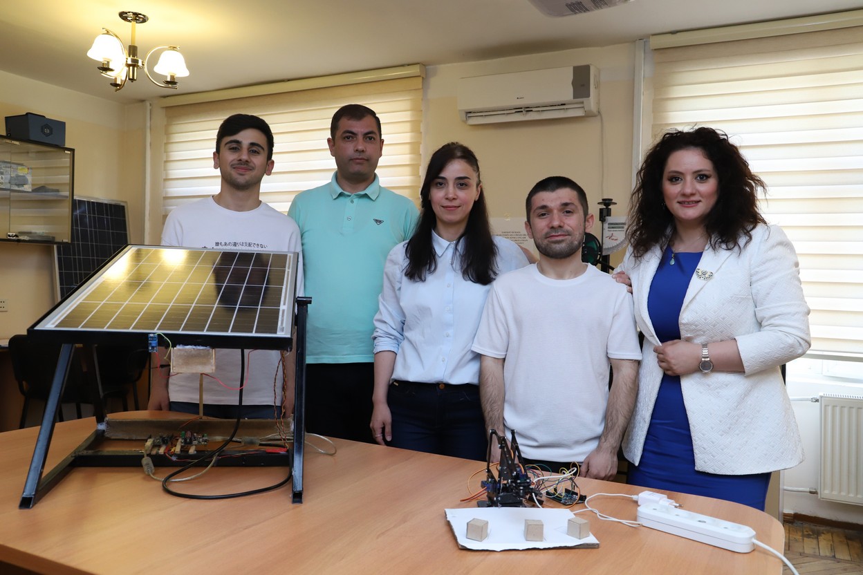 Graduate Students in Physics and Electronics Department Present Prototype Devices
